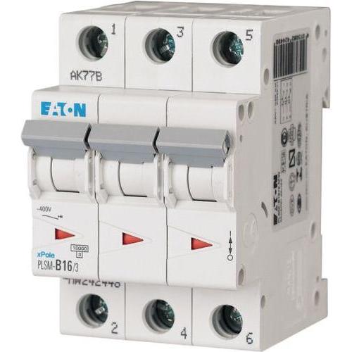 Eaton, Schutzschalter, Leitungsschutzschalter, 16 A, 3p, 242474