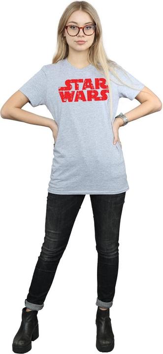 Immagine prodotto Star Wars Christmas Logo Maglietta Ampia Donna (XL)