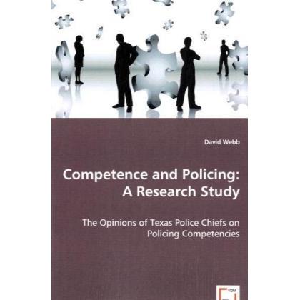 Thumbnail - Competence and Policing: A Research Study, Fachbücher von David Webb