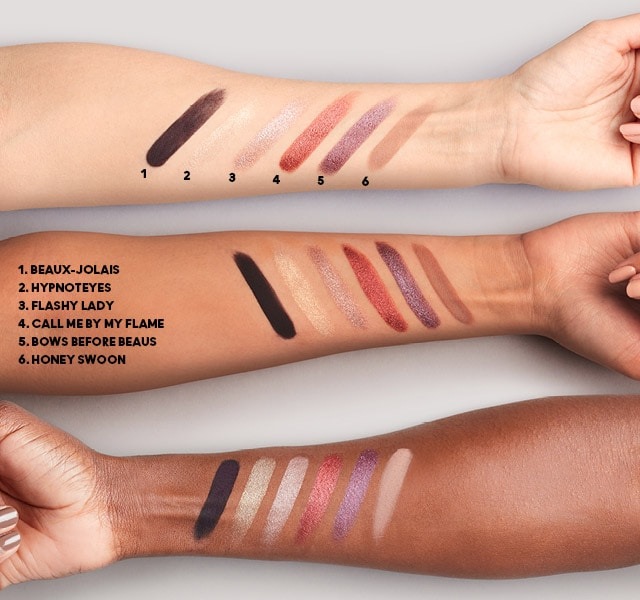 Actual product image MAC Cosmetics Surprise Eyes Eye Shadow X6 Weihnachts- Set (Rich)