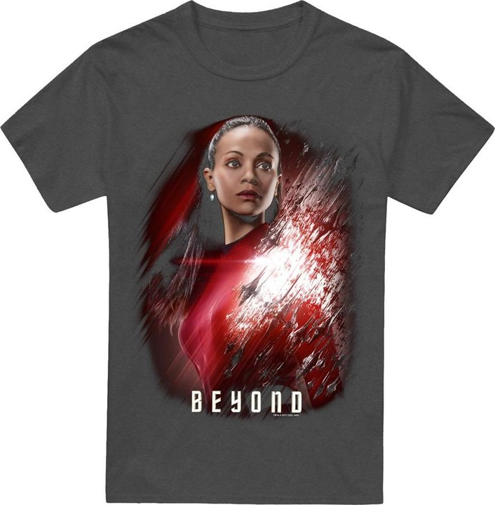 Star Trek Beyond Unisex Adult Uhura Poster T-Shirt (3XL)