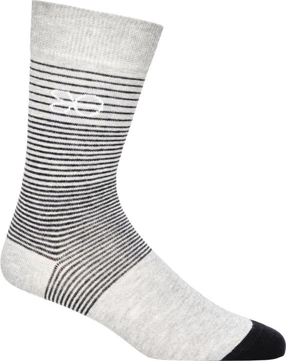 Actual product image Crosshatch Mens Dupez Logo Crew Socks (Pack of 5) (5-pack, One size)