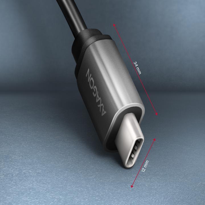 Productafbeelding Axagon USB type C - USB A (0.20 m, USB 3.2 Gen 1)
