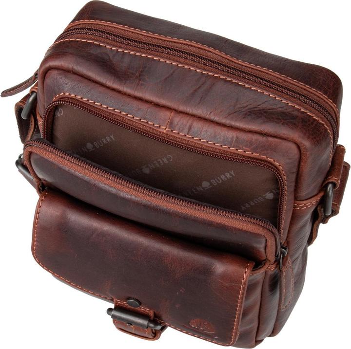 Actual product image Greenburry Rugged shoulder bag leather 21 cm