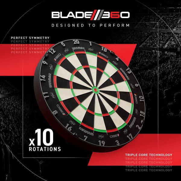 Produktbild Winmau Dartboard Blade-360, 3060
