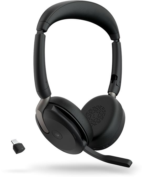 Produktbild Jabra Evolve 65 Flex Link380C MS (Kabellos, USB-C, Microsoft Teams)