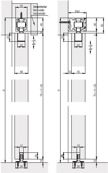 Actual product image HAWA Complete set Junior 100B