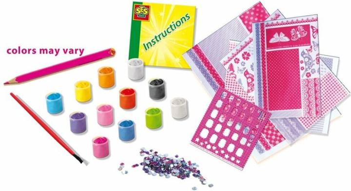 Actual product image Ses decorate nails (Artificial nails, multicolour)