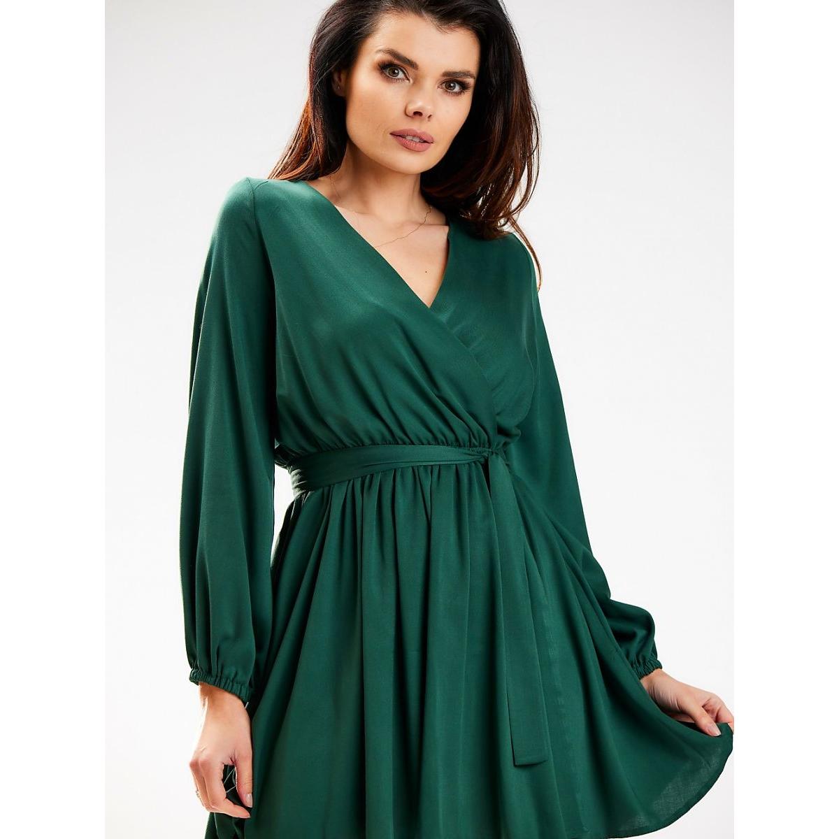 Awama, Damen, Kleider, Alltagskleid, Grün, (XL)