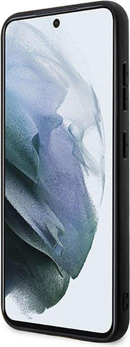 Produktbild BMW BMHCS23M22PTDK S23+ S916 czarny/black Leather Stamp Tricolor (Samsung Galaxy S23+)