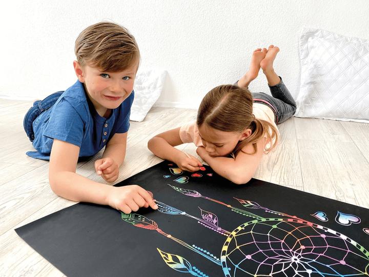 Actual product image Beleduc Scratch poster, 8 pieces