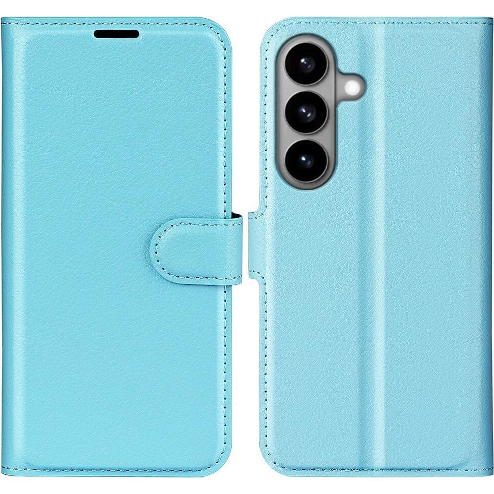 Cover-Discount Galaxy S26 - Leder Etui Hülle (Samsung Galaxy S26), Cover smartphone, Blu