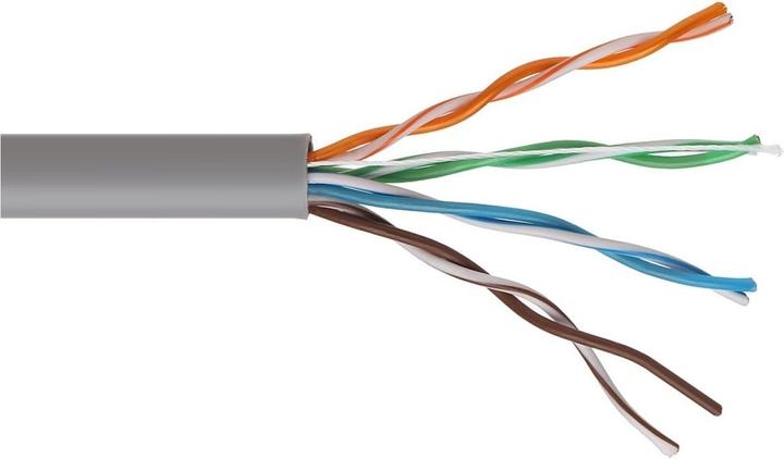 Actual product image Maclean MCTV-579 MCTV-579 Cable UTP Cat 5e 4 * 2 * 50 CCA 100m (U/FTP, CAT5e, 100 m)