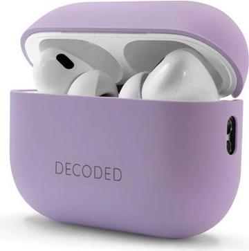 Actual product image Decoded Silicone Air Case, Lavender - Airpods Pro 2 (Headphone sleeve)