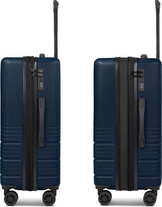 Actual product image Camel Active Hanoi 4 Rollen Kofferset 3-teilig mit Dehnfalte (202 l, XL (from 140l))