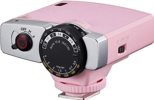 Immagine prodotto Godox Retro Lux Junior Rosa (Attacco del flash, Canon, Fujifilm, Nikon, Olympus, Sony)