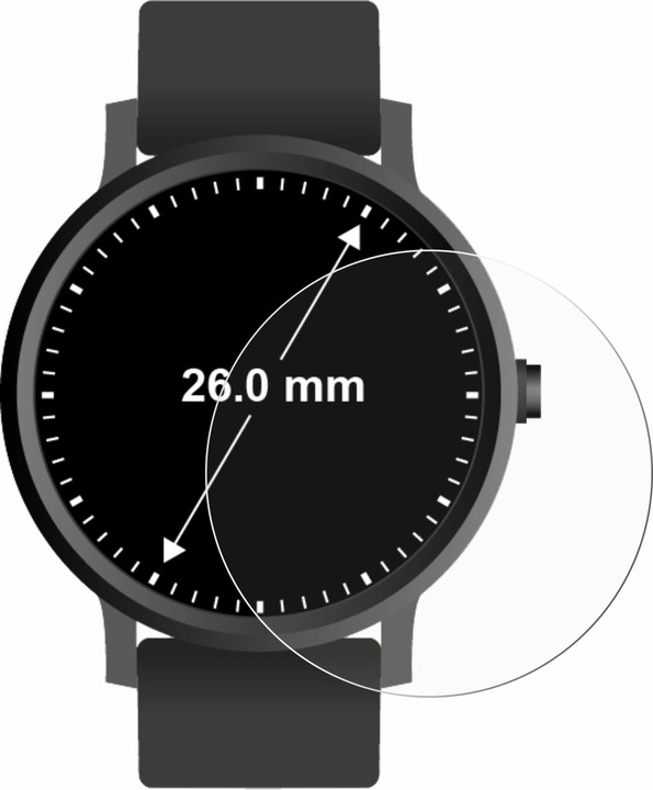 Actual product image upscreen Scratch Shield Protector