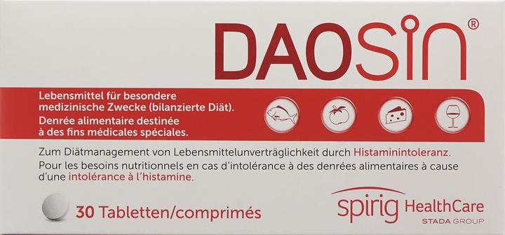 Actual product image Daosin (30 tablets) (30 pcs., Pills, 27 g)