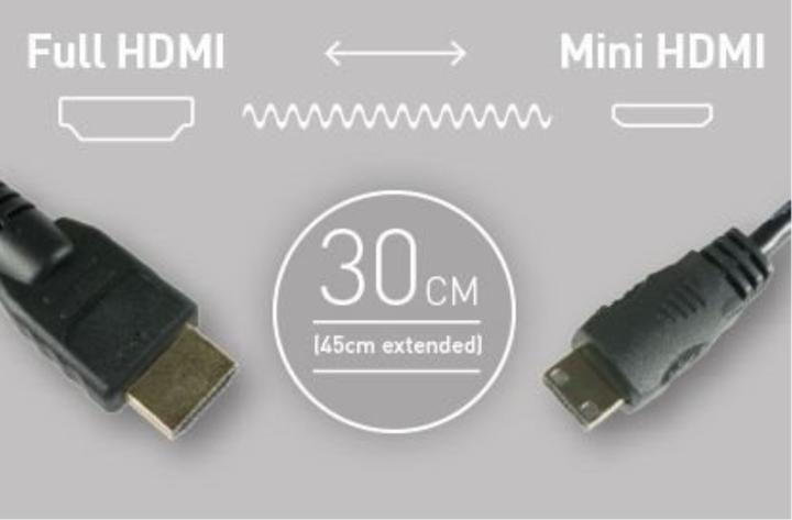 Produktbild Atomos HDMI – Mini HDMI (0.45 m, HDMI, 1.4)