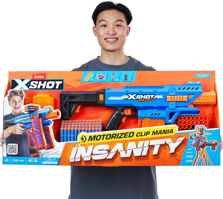 Produktbild Zuru Insanity Motorized Clip Blaster
