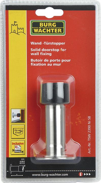 Produktbild Burg Wächter Türstopper TSW 2390 Ni SB (1 Stk.)