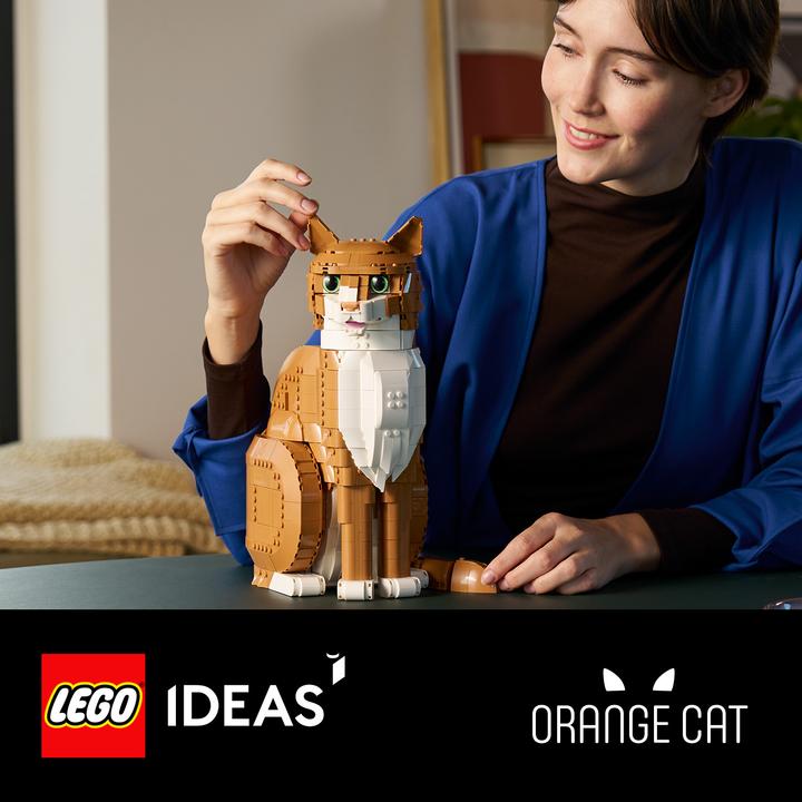 Image du produit LEGO Orange Cat (21376, LEGO Ideas)