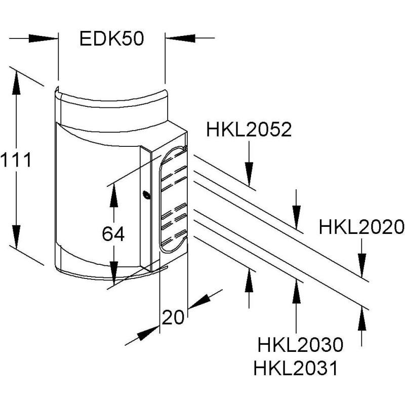 Thumbnail - Kleinhuis, Kabelschutz + Kabelführung, EDKD50.3