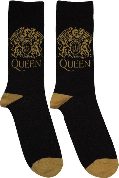 Actual product image Queen Unisex Adult Crest Socks (39.5 - 45.5)