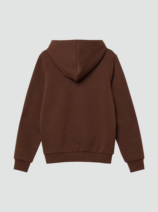 Produktbild s.Oliver Sweatshirt Kuscheliger Hoodie mit Frontprint (146, 152)