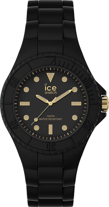 Produktbild Ice Watch generation - Black gold 019143 Horloge - Siliconen - Zwart - 34 mm (Analoguhr, 35 mm)