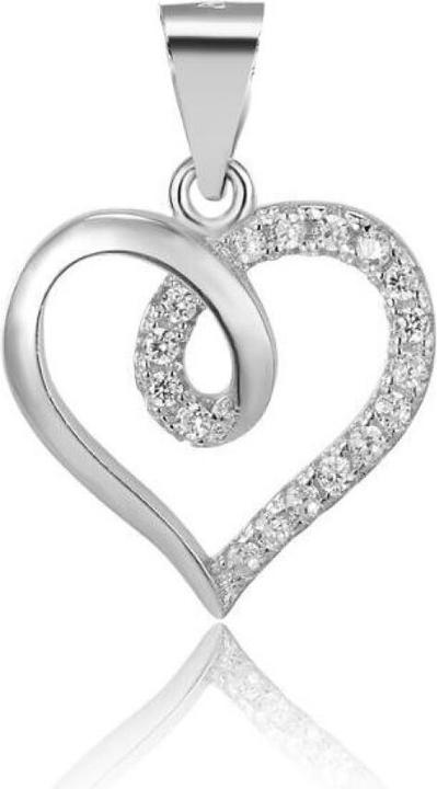 Image du produit Beneto Silver heart pendentif AGH95 (L) (Argent)
