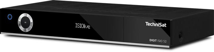 Actual product image TechniSat DIGIT ISIO S2, black (0.00 GB, DVB-S2, CI+ slot)