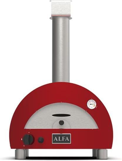 Alfa Forni Linea Moderno Portable Pizzaofen Antique Red (Pizzaofen Gas)