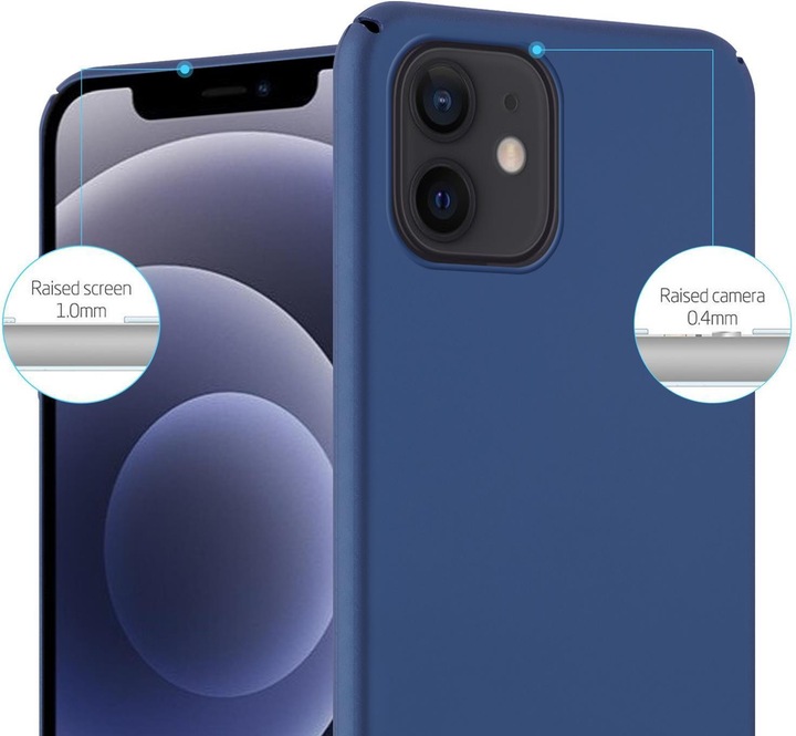 Produktbild Cadorabo Hard Cover Matt Metall Cover (Apple iPhone 12 Pro Max)