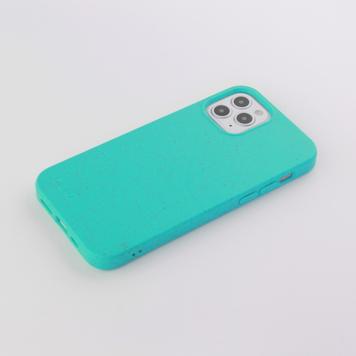 Produktbild Bioka Hülle Biologisch Abbaubar Eco-Friendly Kompostierbar Türkis (Apple iPhone 12 Pro Max)