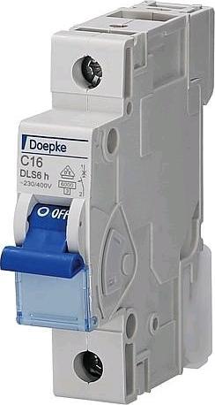 Produktbild Doepke Automat 1-p. 16A DLS6HC16-1 6KA