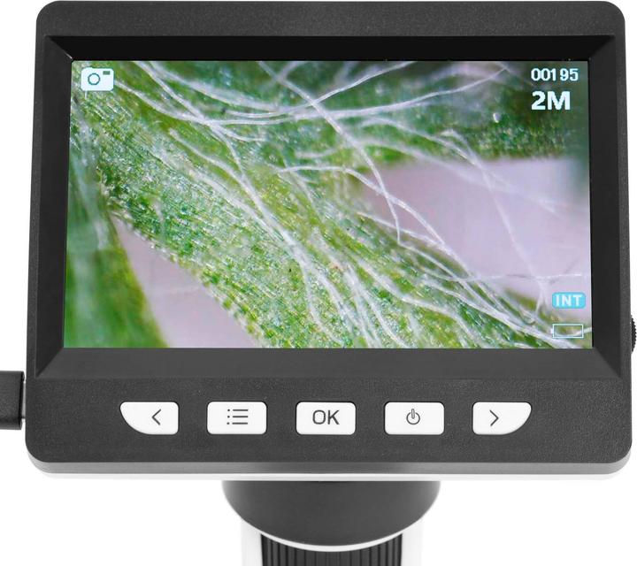 Produktbild Steinberg Digitales Mikroskop 1000x 2 MP 8 LEDs Digitalmikroskop mit Bildschirm mit USB