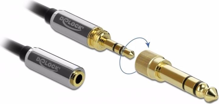 Image du produit Delock Extension de la prise à 3 broches (5 m, Câble AUX)