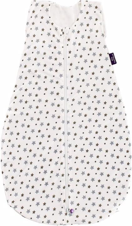 Blanc avec étoiles grises