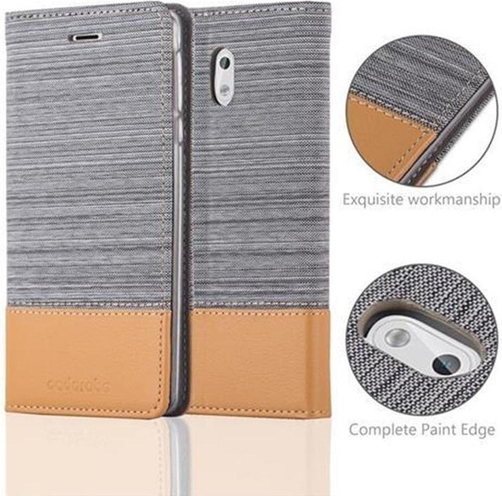 Actual product image Cadorabo Case Jeans Book (OnePlus 3)