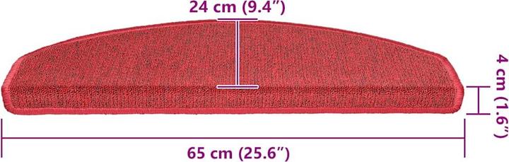 Immagine prodotto vidaXL Stufenmatte (65 x 24 cm)