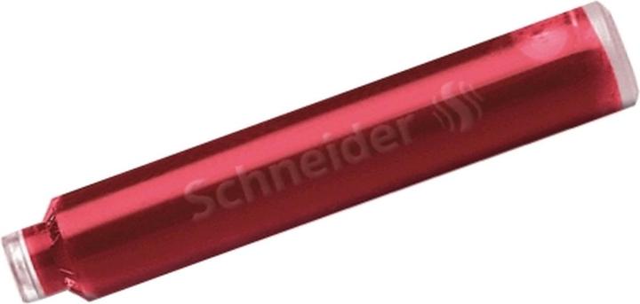 Produktbild Schneider Tintenpatrone 6ST rot (6 Stück, Rot)