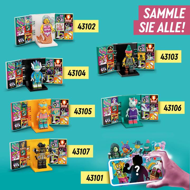 Image du produit LEGO Unicorn DJ BeatBox (43106, LEGO Vidiyo)