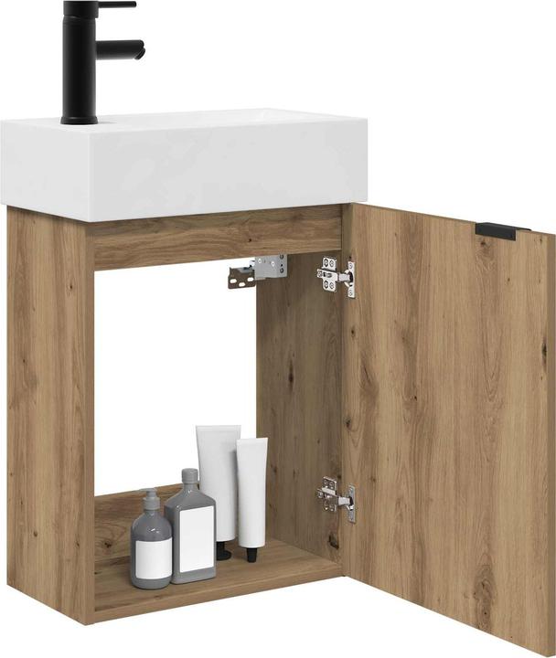 Produktbild vidaXL Badezimmerschrank (45.50 x 22.50 x 84 cm)