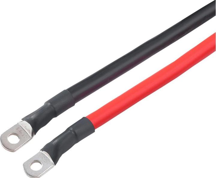 Produktbild Votronic 2272 Hochstrom-Kabelsatz rot/schwarz 25 mm², 2 m lang für Inverter