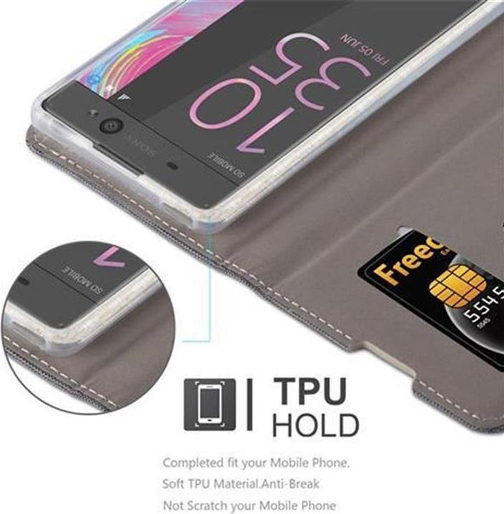 Productafbeelding Cadorabo Boek Jeans Optiek Cover (Sony Xperia XA)