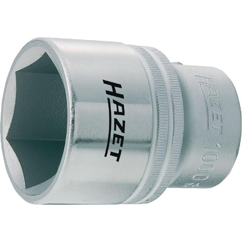 HAZET, Steckschlüssel + Stecknuss, Steckschlüsseleinsatz ∙ Sechskant 1000-32 ∙ Vierkant20 mm (3/4 Zoll) ∙ Aussen Sechska...