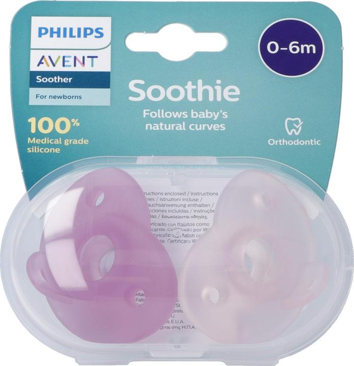 Actual product image Philips Avent Soothie (2 x, up to 6 M.)