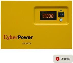 Image du produit Cyberpower CPS600E Alimentation sans interruption (ASI) 0,6 kVA 1 sortie AC (420 W)