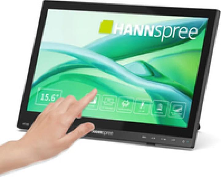 Actual product image Hannspree 39.6cm (15,6") HT165HPB 16:9 M-Touch HDMI black (1920 x 1080 pixels, 15.60")